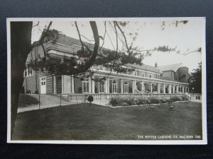 Worcestershire GREAT MALVERN The Winter Gardens - Old RP Postcard by J. Salmon