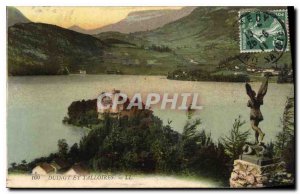 Old Postcard Duingt and Talloires