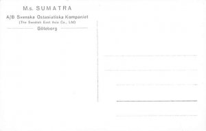 M.S. Sumatra, Sweden East Asia Co. Ltd. View image 