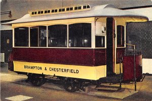 Lot 92 horse tram corporation of chesterfield brampton railway uk