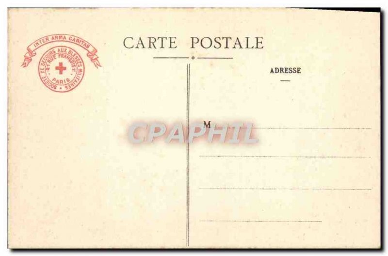 Old Postcard Mont Des Oiseaux near Hyeres Society of Aid to Wounded Soldiers ...