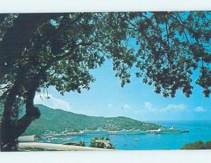 Pre-1980 HARBOR SCENE St. Thomas US Virgin Islands USVI hp7165