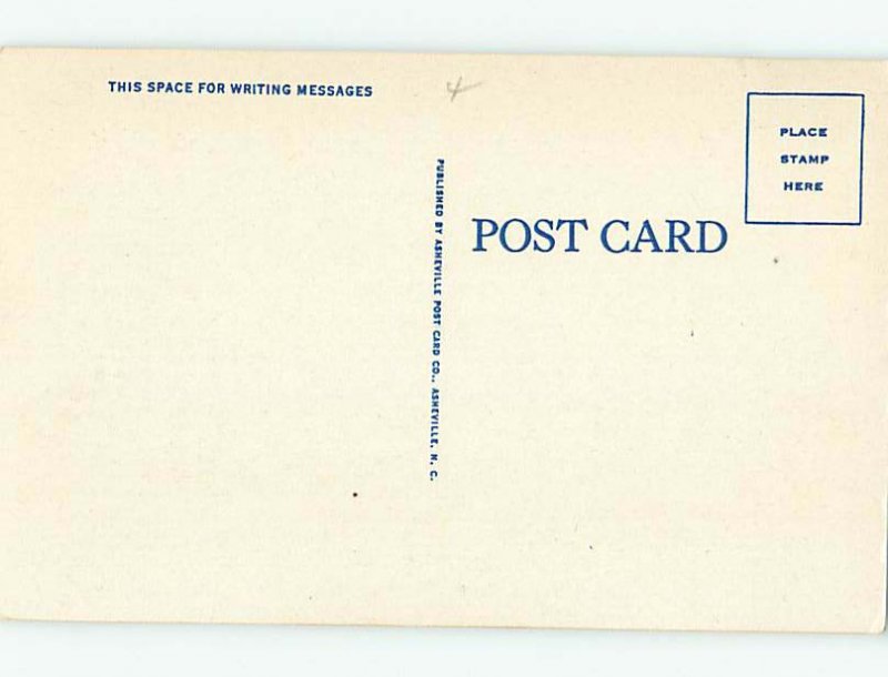 Linen POST OFFICE Canton - Near Lake Junaluska & Candler & Asheville NC AF1026