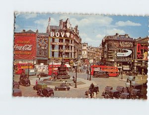 Postcard Piccadilly Circus London England