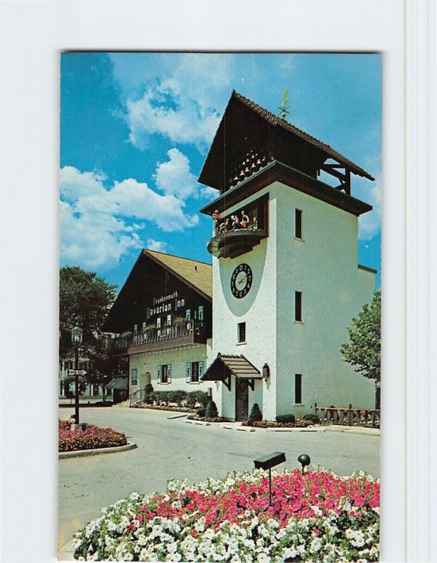 Postcard Frankenmuth Bavarian Inn Frankenmuth Michigan USA