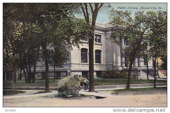 Public Library, Mason City, Iowa, PU-1910