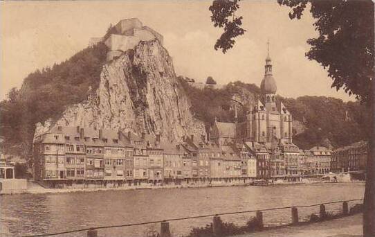 Belgium Dinant Citadelle et Eglise