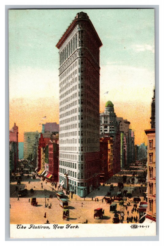 Postcard NY The Flat Iron New York City New York 