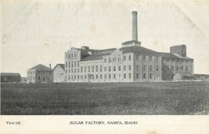 Postcard Sugar Factory Nampa ID Viw 246 Canyon County Amalgamated Sugar Co