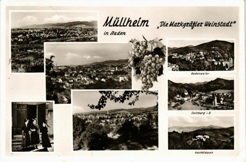 CPA AK Mullheim Greetings GERMANY (891533)