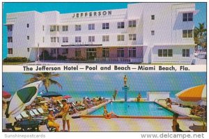Florida Miami Beach Jefferson Hotel Pool and Beach