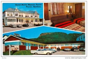 3-View, Hotel- Motel Manoir Perce, Perce, Canada, 40-60s