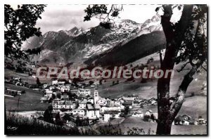 Postcard Old La Clusaz Vue Generale And Chaine Des Aravis