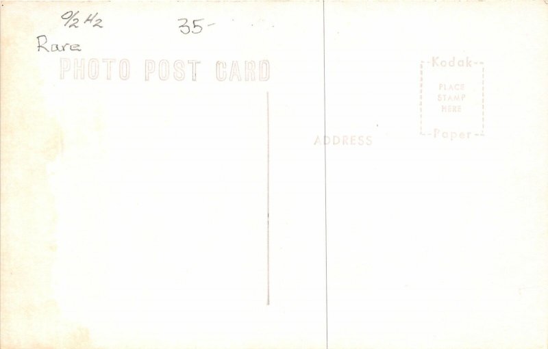 J21/ Antonito Colorado RPPC Postcard c1950s Business Section Drug Store 243