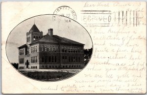 1910's Building Antique Historical Landmark Posted Postcard