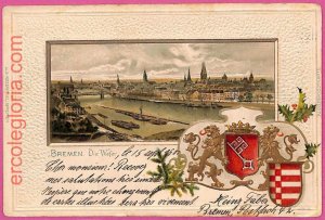 af8381 - Germany GERMANY - Postcards VINTAGE POSTCARD - Bremen - 1902-