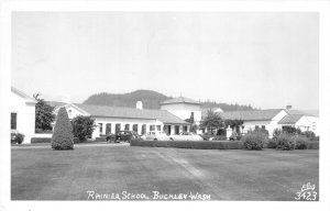 RPPC Rainier School, Buckley, WA Ellis 3423 Pierce County 1955 Vintage Postcard