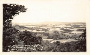 LPS18 BACKBONE MOUNTAIN Maryland Table Rock Allegheny Mountain RPPC Postcard