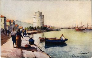 CPA AK SALONICA White tower GREECE (977185)