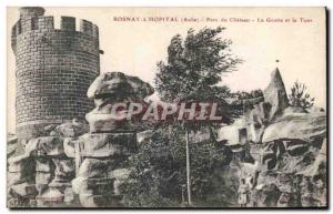 Rosnay L & # 39Hopital - Castle Park - Old Postcard