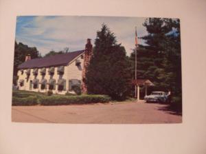 1950's Old Car At Old Mill Inn & Restaurant Bernardsville Nj Postcard y6034@