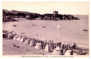 France Saint Quay Portieux Le Plage  et la Pointe de I'Isnin