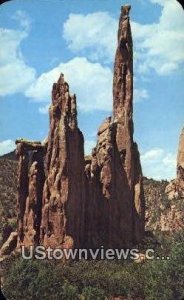 Montezuma Temple - Garden of the Gods, Colorado CO  