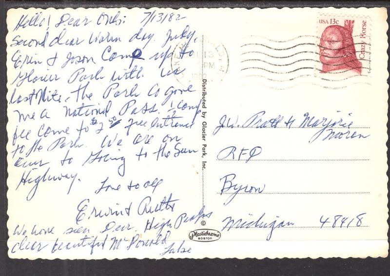 Lake Mc Donald,Glacier National Park,MT BIN