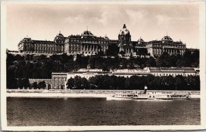 Hungary Budapest The Royal Palace Vintage RPPC C203