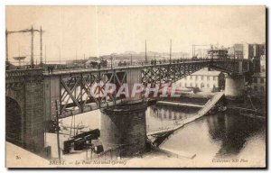 Old Postcard Brest National Bridge