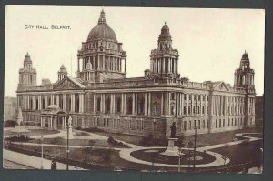 Ca 1915 RPPC Belfast Ireland City Hall Mint