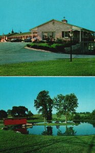 Vintage Postcard Willow Valley Motor Inn South Lancaster Willow St. Pennsylvania