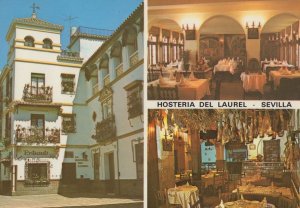 Sevilla Andalucia Hosteria del Laurel Gastraeume Spain Postcard