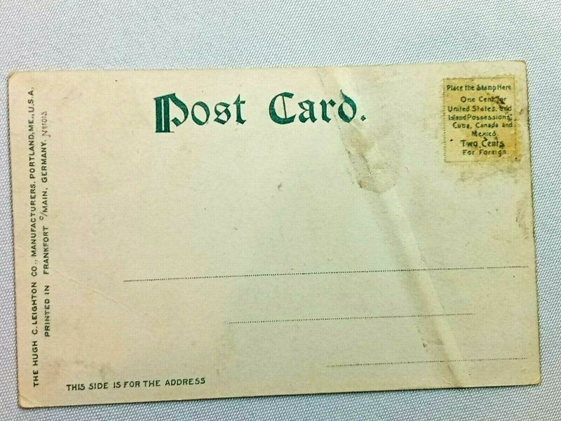 Vintage Postcard 1900's Hotel Samoset Rockland Breakwater Maine ME