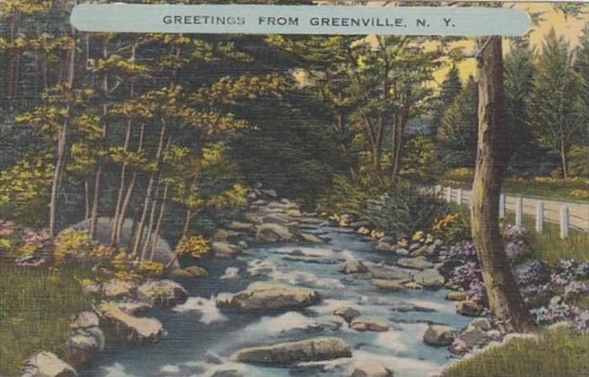 New York Greetings From Greenville 1949