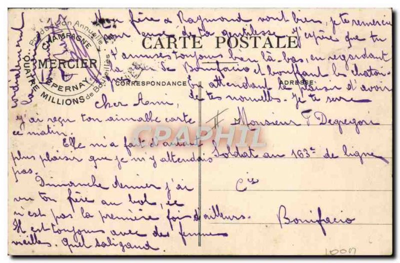 Postcard Old Jet Aviation Collection Champagne Mercier Epernay Great week of ...