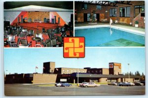 THUNDER BAY Ontario Canada ~ LANDMARK INN Roadside Motel c1970s ~ 4x6 Postcard