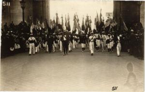 CPA carte photo FGSP Concours Internat. PARIS 1923 - Arc de Triomphe (212524)