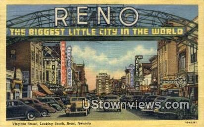 Virginia Street in Reno, Nevada