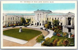 Boston Massachusetts 1920-30s Postcard Museum Of Fine Arts