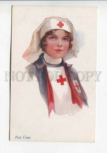 3177954 RED CROSS Nurse WWI Vintage Mansell #1001 PC