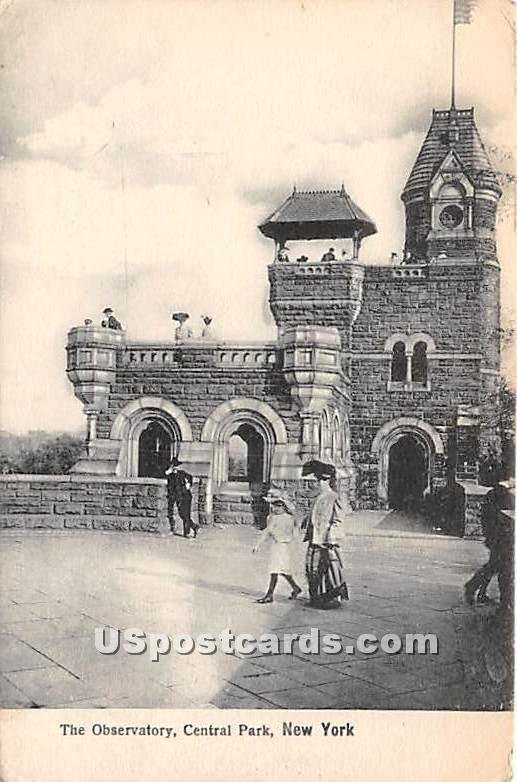 Observatory, Central Park - New York City, NY