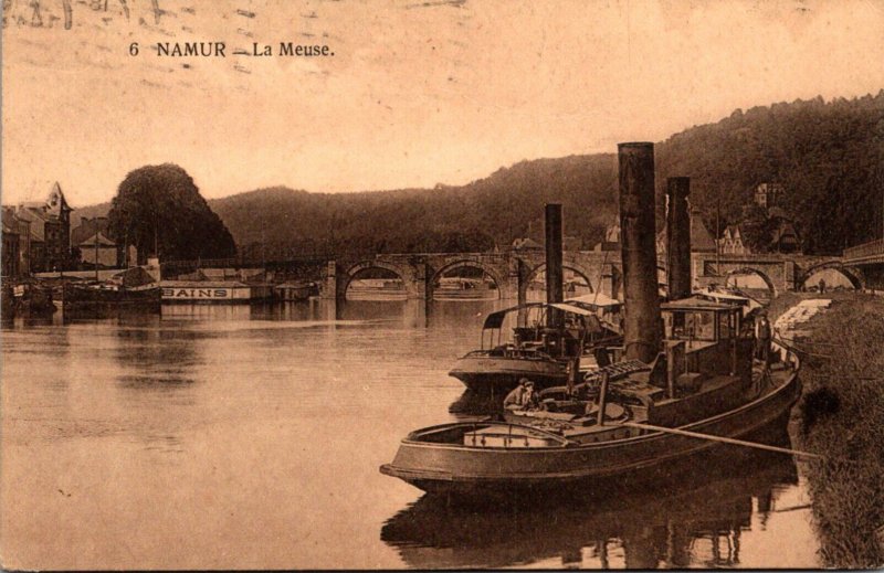 Belgium Namur La Meuse 1924