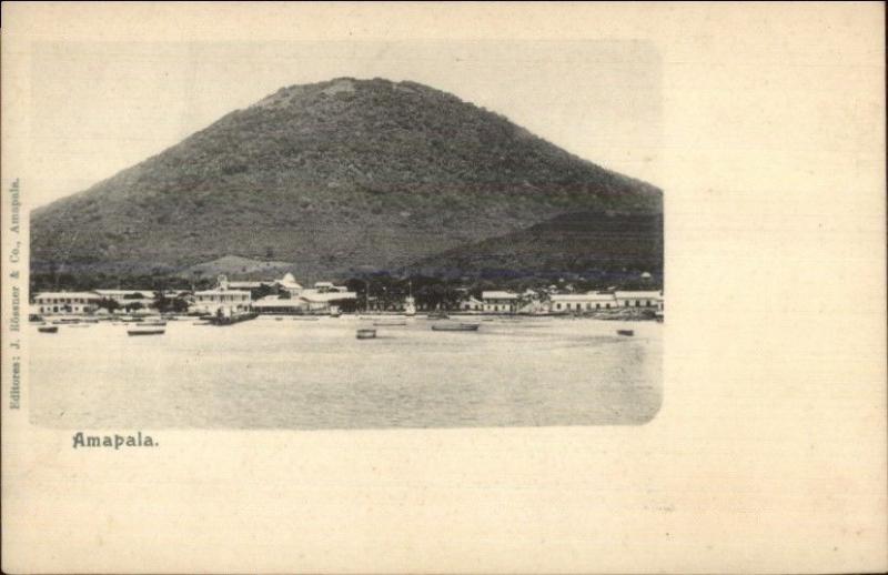 Amapala Honduras c1905 Postcard