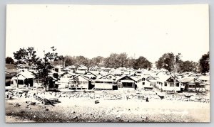 Chillicothe OH Edgewater Camp Beach And Cottages Ohio RPPC Photo Postcard F46