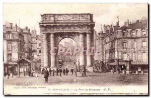 Bordeaux Postcard Old Gate of Burgundy