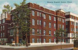 Illinois Quincy Blessing Hospital Curteich