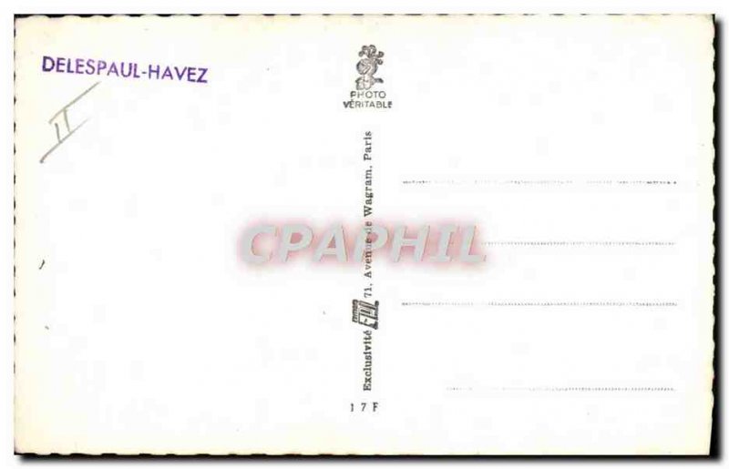 Postcard Modern Cinema Martine Carol