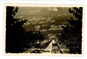 NH - North Conway. Mt. Cranmore Skimobile Tramway    RPPC