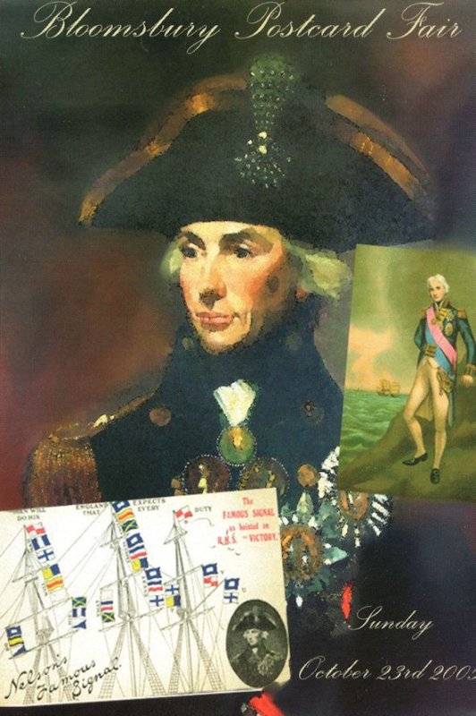 Horatio Nelson Collectors Exhibition Limited Edition Postcard